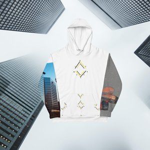 Printed Sleeved Hoodie